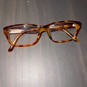 Prada Tortoise Shell Glasses rectangular